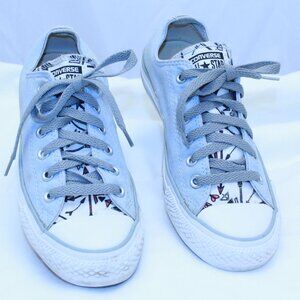 Converse Unisex M6 W8 Lt Blue Low Top Arrow Tongue Sneakers - 146639C